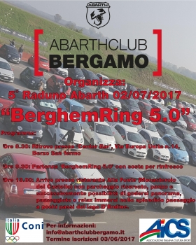 5° RADUNA ABARTH 2 LUGLIO 2017 BERGHEMRING 5.A - AICS Bergamo