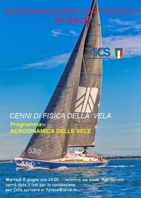 FY RACE GIUGNO ATTIVITA' FORMATIVA PER LA VELA - AICS Bergamo