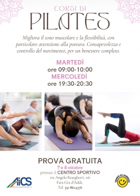 tempo di sorrisi  pilates - AICS Bergamo