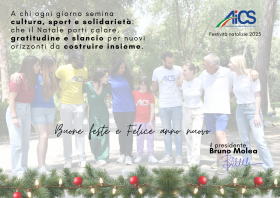 AUGURI DI BUONE FESTE 2025 - AICS Bergamo